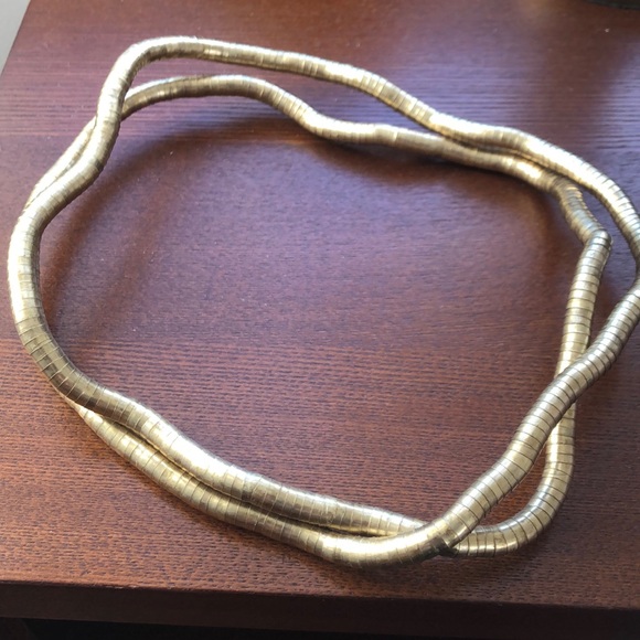Jewelry - Gold Bendable Necklace/Bracelet Jewelry - Gold Bendable Necklace/Bracelet